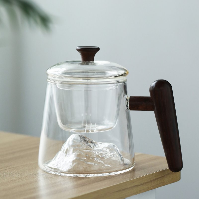 ZESEE | Snow Mountain Tea Cup - Cups - Glass White