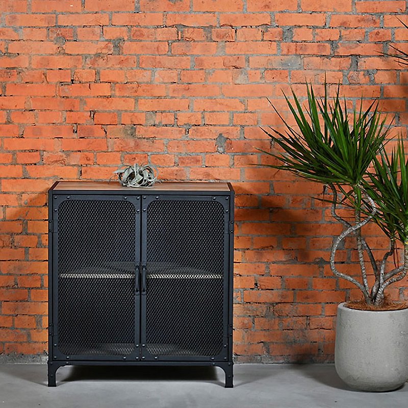 Dalite- Industrial Storage Cabinet - Other Furniture - Wood Gray