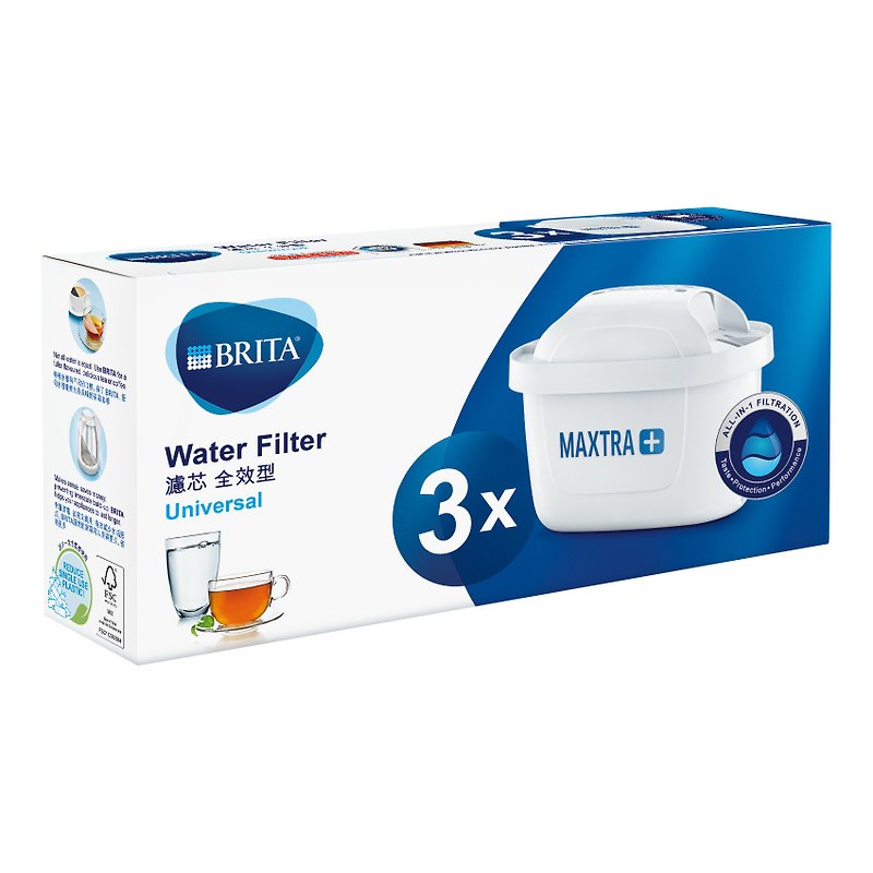 MAXTRA+ Universal Filter Cartridge (Pack 3) - อื่นๆ - วัสดุอื่นๆ ขาว