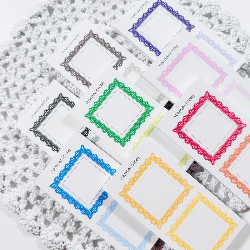 Pointed Frame Paper (memo pad) - 其他 - 其他材質 