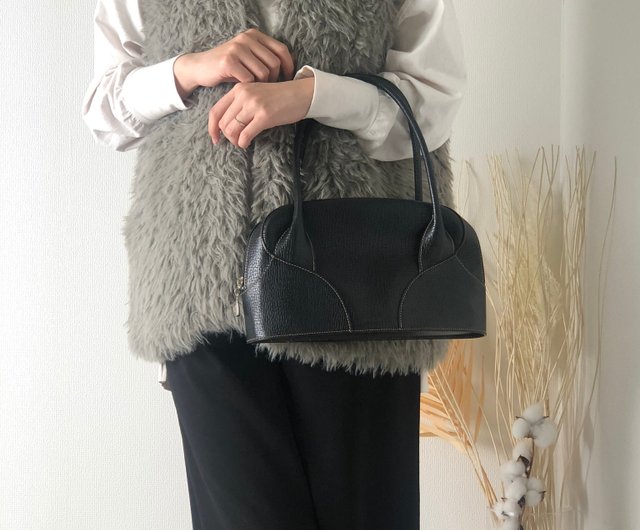 LOEWE ヴィンテージ黒 レザー ハンドバッグ 楽天市場】【ヴィンテージ】 ロエベ トートバッグ レザー