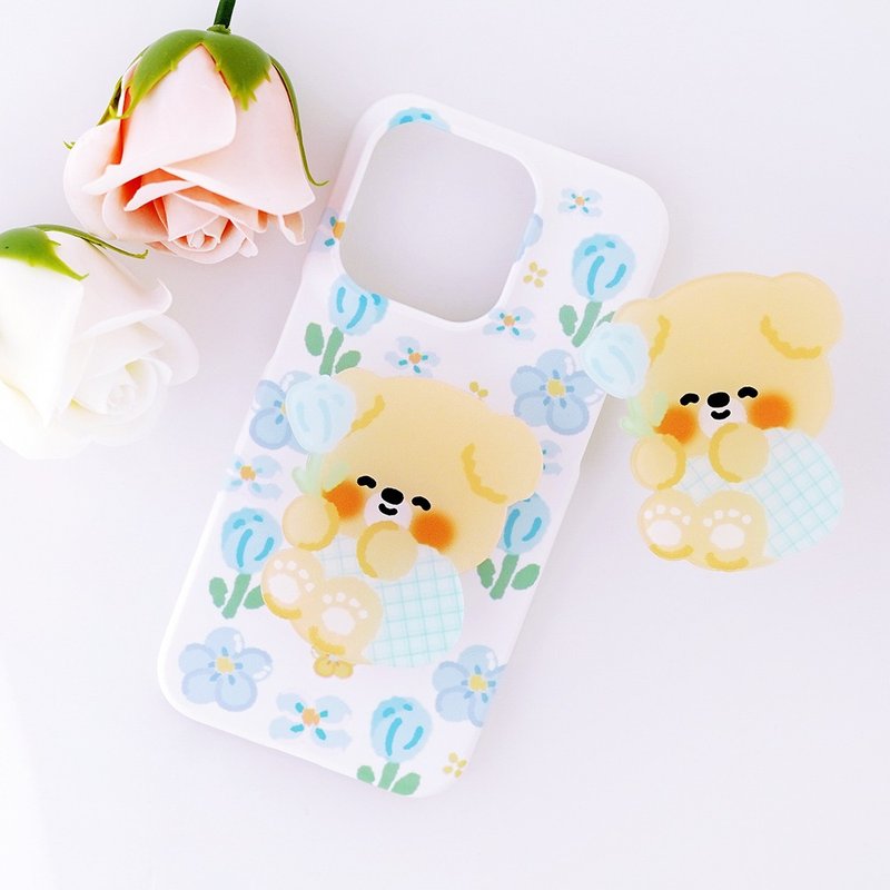 Blue tulip Lutte acrylic phone holder - 手機配件 - 其他材質 