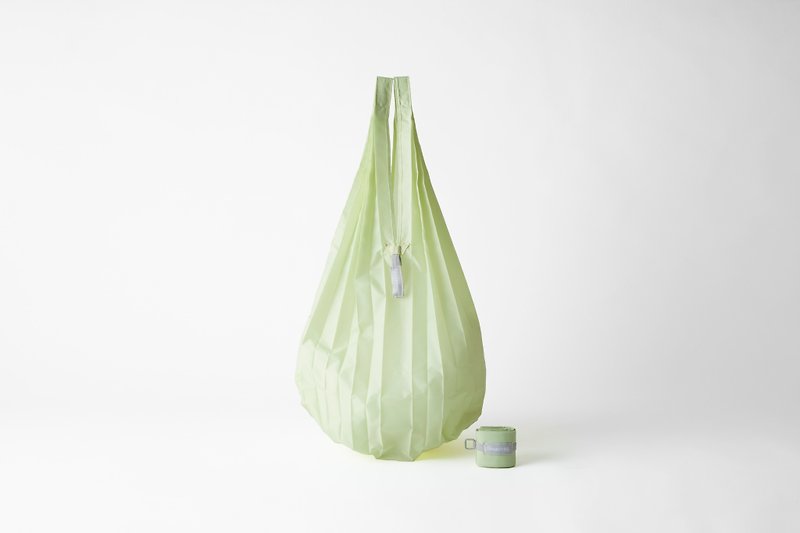 日本Shupatto Minimal 折疊環保袋 - Lime Sorbet - 手袋/手提袋 - 尼龍 綠色