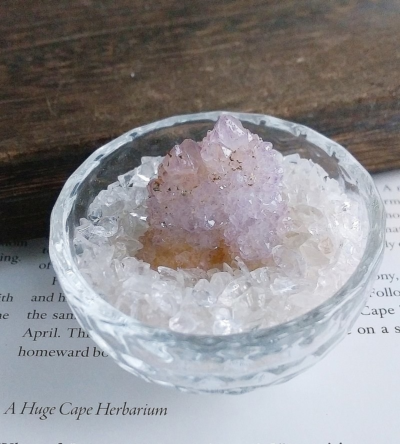 Cactus Amethyst 南非產地 仙人掌紫水晶 天然礦石 原礦 - 擺飾/家飾品 - 其他材質 