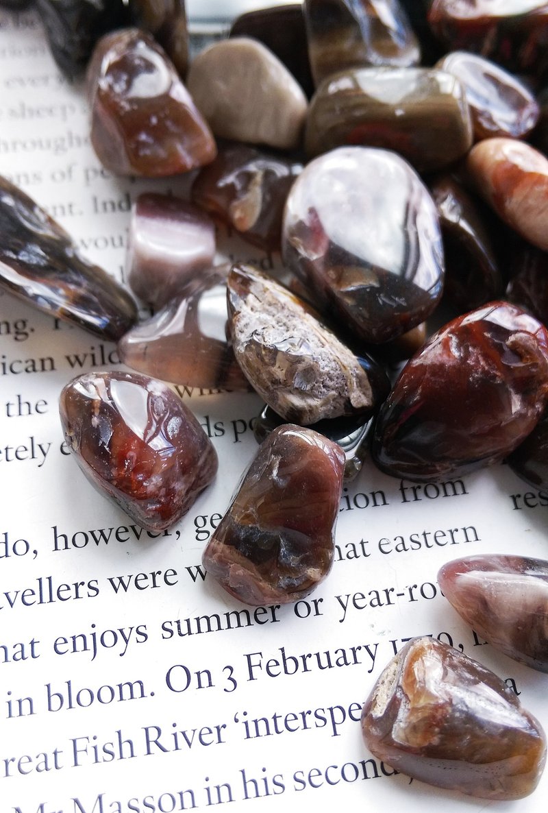 Agate 天然瑪瑙碎石 淨化專用小碎石 粗碎石 一份 100g 售70元 - 擺飾/家飾品 - 其他材質 