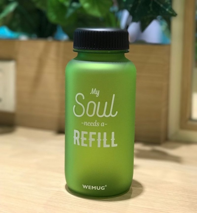 BPA Free/Safety material  Water bottle S550 - Soul Refill Frosty Green - กระติกน้ำ - พลาสติก สีเขียว