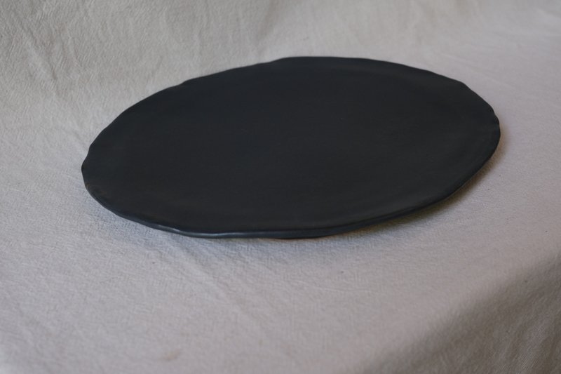 Earthenware platters, dinner plates, tea dishes - Plates & Trays - Pottery 