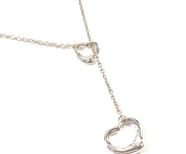 Tiffany & Co. ダブルオープンハートラリアット TIFFANY & Co. ［ティファニー］ ダブル オープン ハート