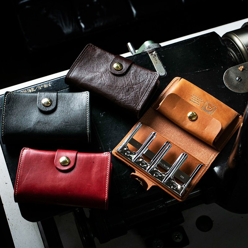 Coin catcher from Himeji, tanned leather, Bueblo leather, tanned leather, Himeji coin catcher, coin case, coin purse, men's, women's, Japanese genuine leather, leather - กระเป๋าใส่เหรียญ - หนังแท้ หลากหลายสี