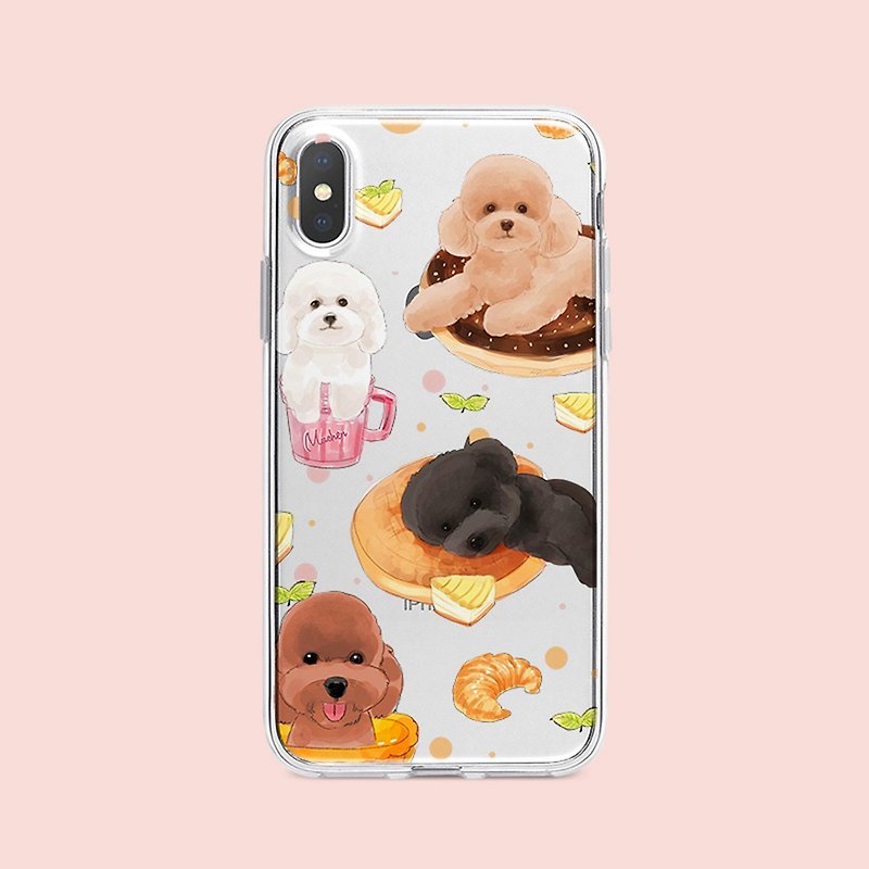 Dessert VIP / Embossed air shell - iPhone / Samsung, HTC.OPPO.ASUS phone case - Phone Cases - Plastic Pink