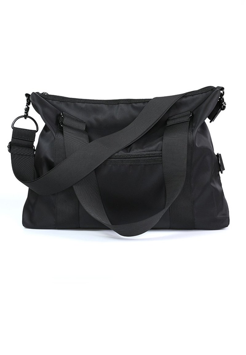 Casual handbag shoulder bag messenger bag 3 in1  2918 black - Messenger Bags & Sling Bags - Nylon Black