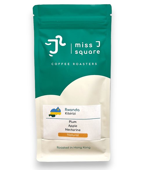 Miss J Square Coffee Rwanda Kibirizi Natural 100g / 200g