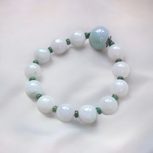 瓔珞珠寶盒 E.L.Jewelry Box 冰糯紫羅蘭翡翠手珠 | 天然緬甸玉翡翠A貨
