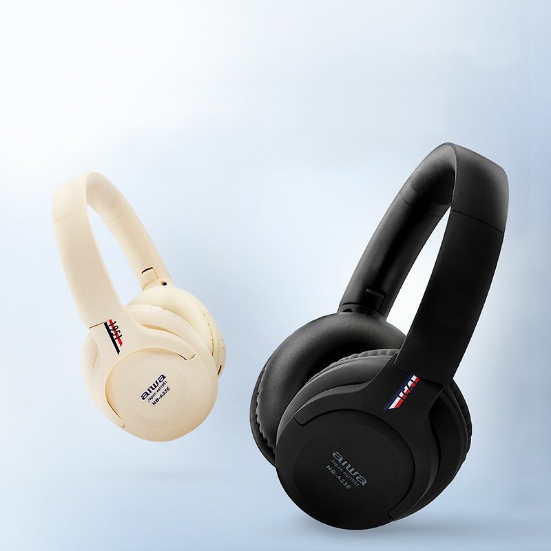 【AIWA】Aiwa over-ear Bluetooth headset NB-A23E - Headphones & Earbuds - Other Materials White