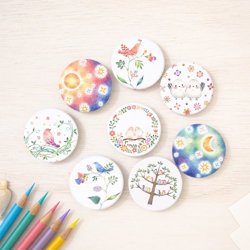 ドリステ　プリルン 缶バッジ8枚セット プリルン ドリームステージ 缶バッジ - メルカリ