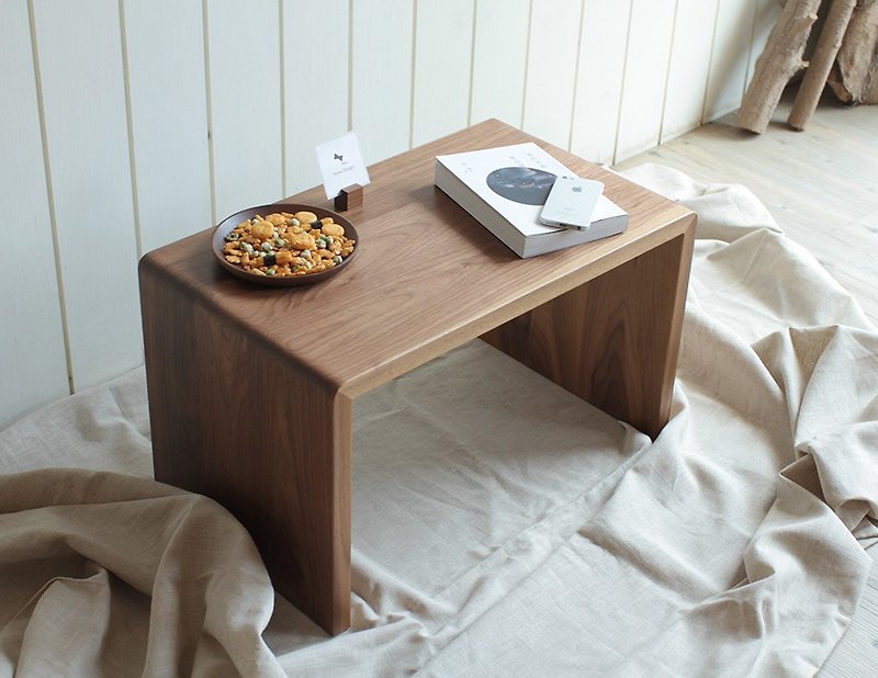 Pre-purchase money - the original wooden table side / table / low table / small furniture - walnut - โต๊ะอาหาร - ไม้ 