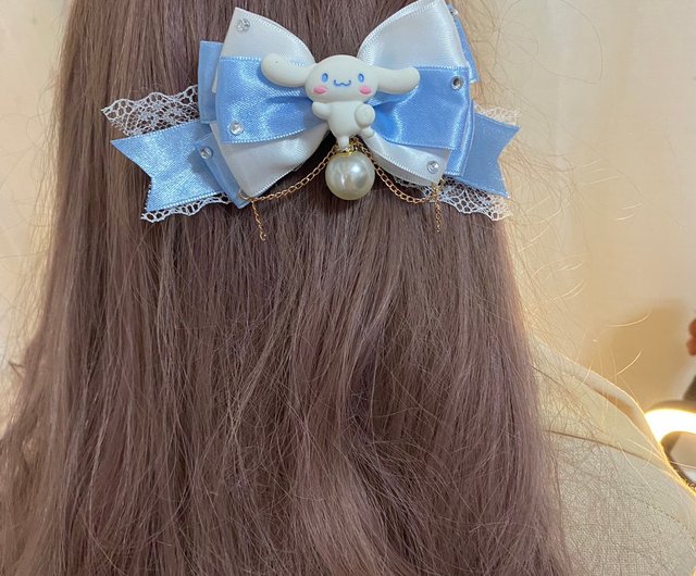 リボン風 アイドルヘアクリップ ハンドメイド - ショップ Ribbon Style Idol ヘアアクセサリー - Pinkoi