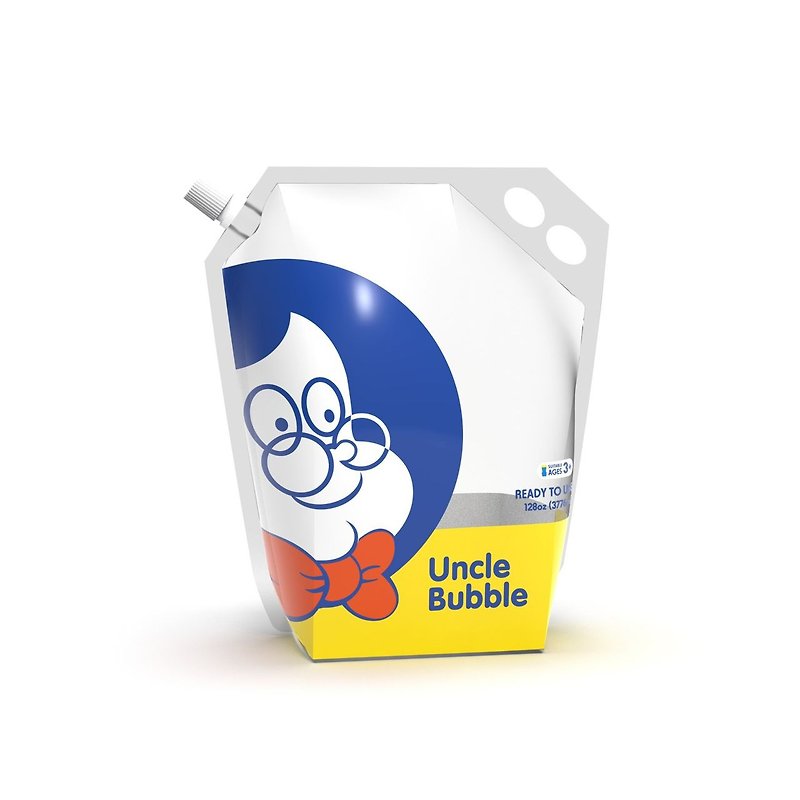Xiao Qingshan x Uncle Bubble - Super Bubble Water Refill Bag 3776ml - Board Games & Toys - Other Materials Multicolor