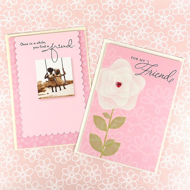 Friends warm your heart 2 into [Hallmark-card honey card series] - Cards & Postcards - Paper Multicolor