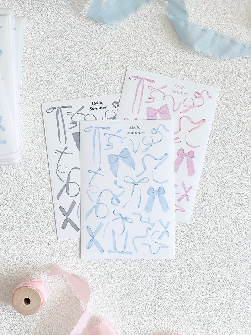 ribbons sticker - Stickers - Paper 