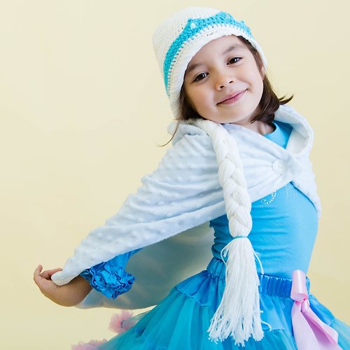 Cutie Bella 美好生活精品館 Cutie Bella手工編織帽Frozen-Elsa Crown
