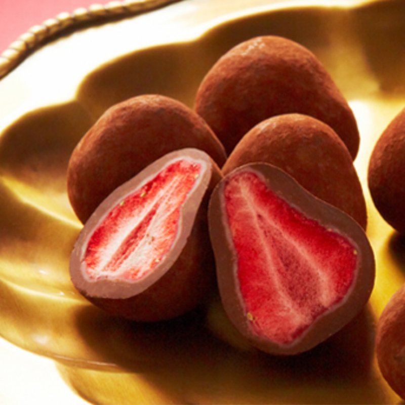 Frantz黑盒草莓松露朱古力 - 特濃可可 - 巧克力 - 其他材質 