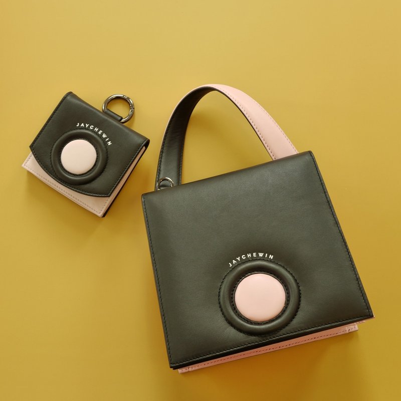 スペシャルセット25％OFF-Hello with HelloMini-バッグとウォレットセット - トートバッグ・ハンドバッグ - 革 多色