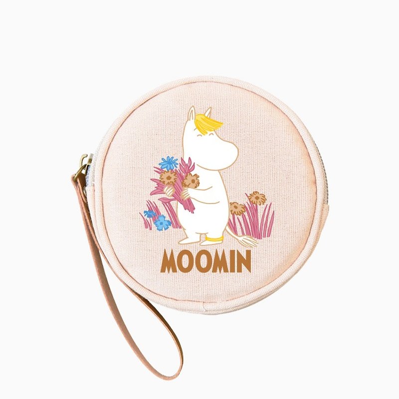 Moomin license - wallet (Pink), CH5AE04 - กระเป๋าใส่เหรียญ - เส้นใยสังเคราะห์ สึชมพู