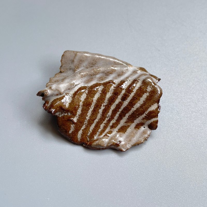 @studio_florero 陶片 茶針置 | 匙置 - 茶壺/茶杯/茶具 - 陶 咖啡色