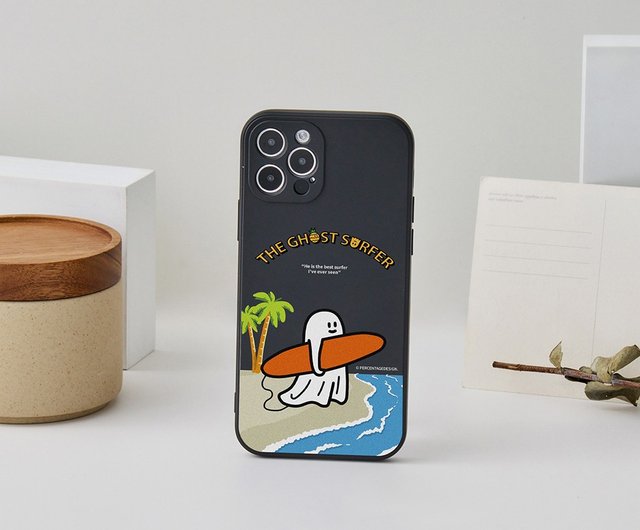 Percentage Surf Ghost Solid Color Silicone iPhone Case Shop