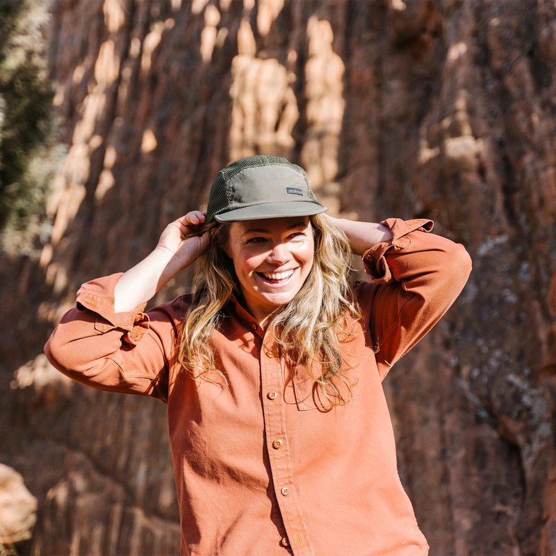(SS25 New Colour) Topo Designs GLOBAL HAT - หมวก - ไนลอน หลากหลายสี