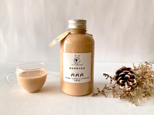 穀逯新鮮牛乳茶 穀逯新鮮牛乳茶 550ML