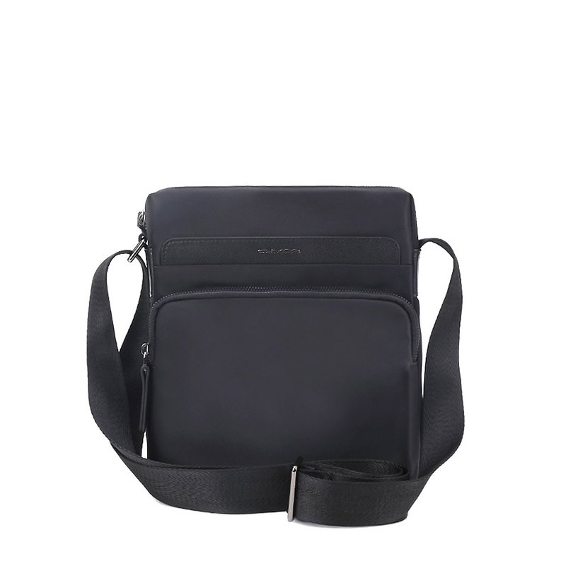 CUMAR GORDEN CASUAL (M) CROSSBODY BAG - Messenger Bags & Sling Bags - Genuine Leather Black