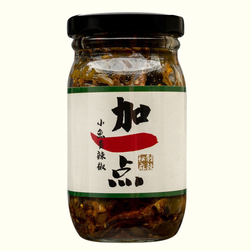 加一點 鬼椒小魚青辣椒 超辣 丁香魚 卞家 防空洞 - 醬料/調味料 - 玻璃 