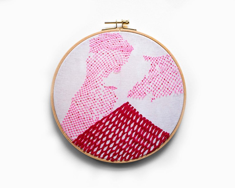 Pinky Vibes - 粉紅氛圍 | RUOXIWU - 裝飾/擺設  - 棉．麻 白色
