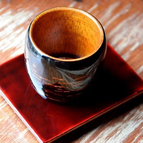 哎喔生活雜良 臺灣漆器-島嶼。漆 天然漆獨享杯組
