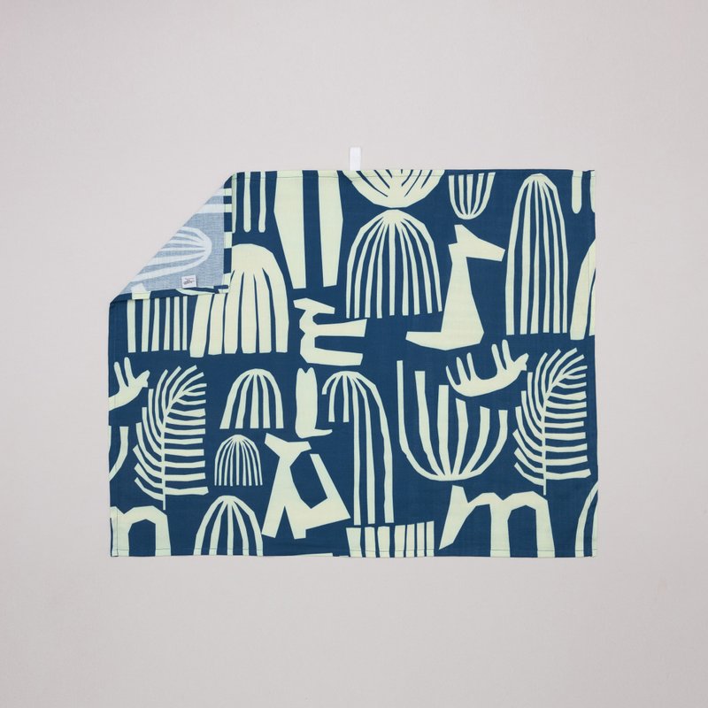 二重紗大茶巾 / 米克斯藏青 - 廚具 - 棉．麻 多色