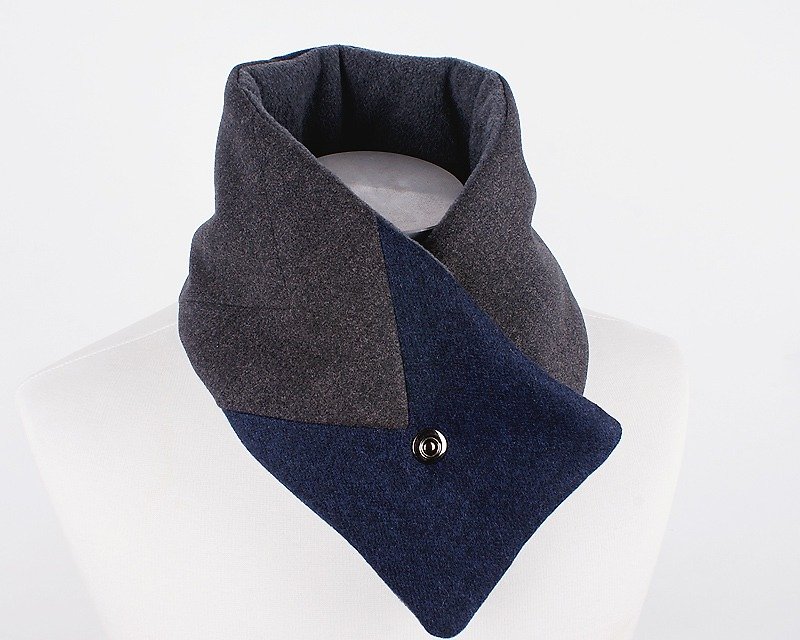 Englishman muffler wrap - Scarves - Other Materials Gray