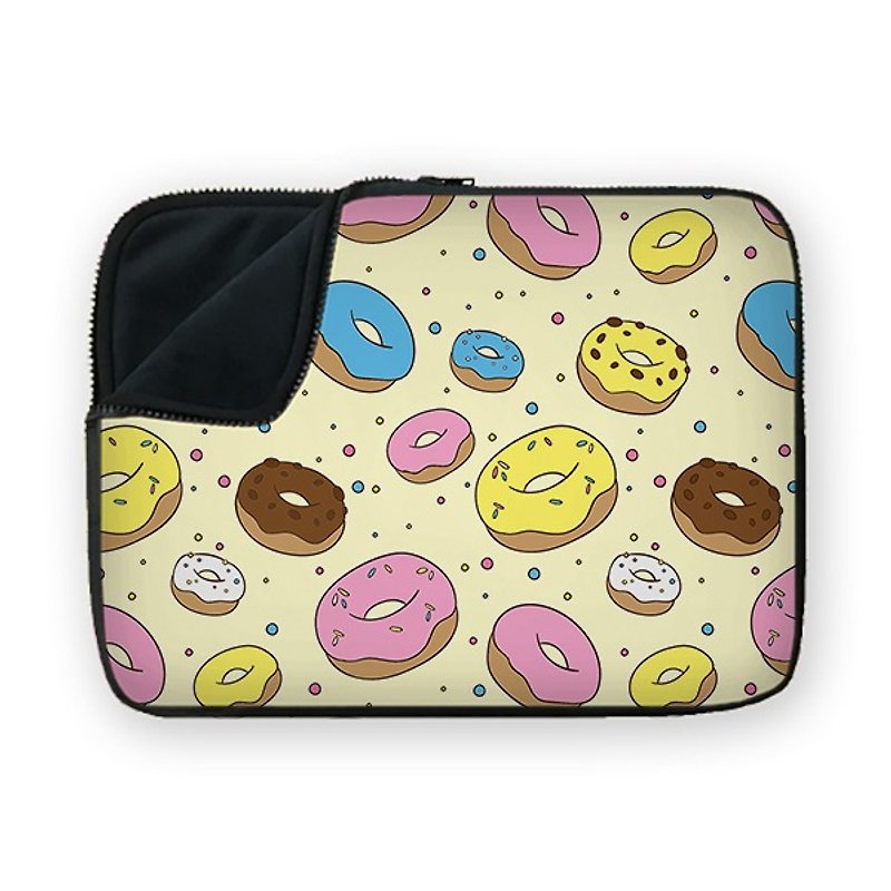 Donute Time waterproof shock-absorbing laptop bag BQ7-MSUN21 - กระเป๋าแล็ปท็อป - วัสดุอื่นๆ 
