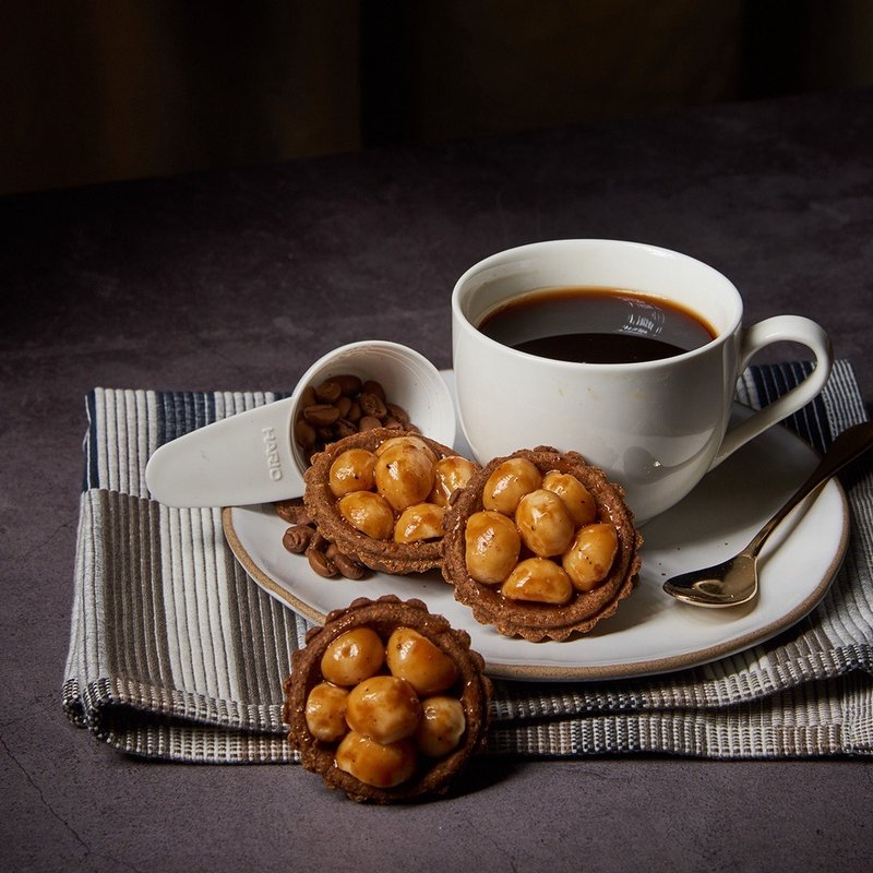 Coffee Macadamia Tart - Snacks - Other Materials 