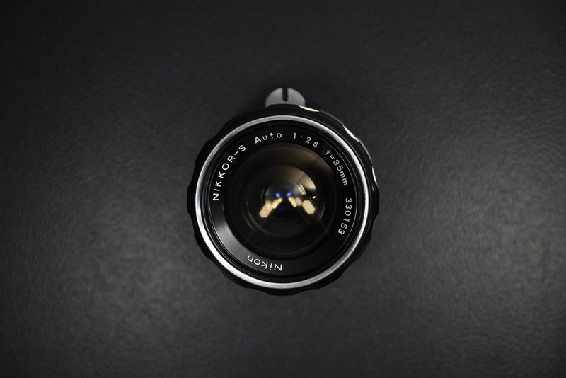 【經典古物】尼康 Nikon Nikkor-S 35mm F2.8 Non-Ai 廣角 定焦鏡 - 相機/拍立得/底片相機 - 其他金屬 