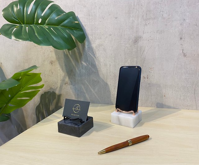 Mobile Phone Stand with Card and Pen Holder