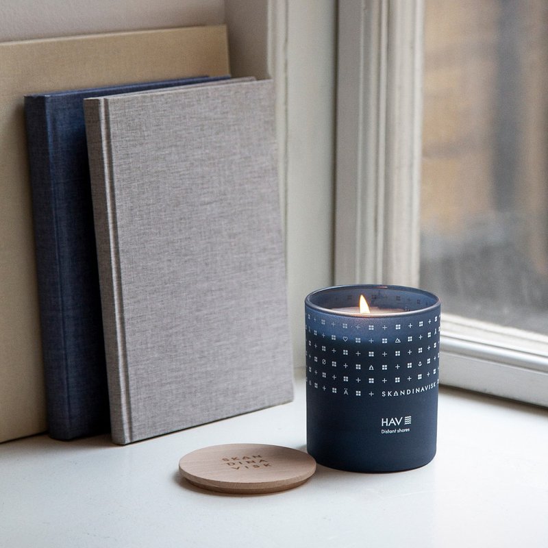 Skandinavisk ∣ Scented Candle 200g - HAV Ocean Dawn - Candles & Candle Holders - Other Materials 