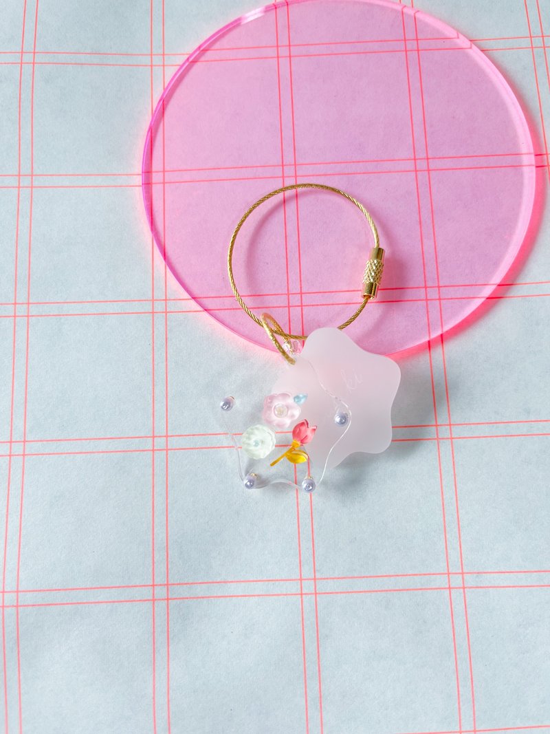 Keychain: kotoba | gentle words - 鑰匙圈/鑰匙包 - 壓克力 