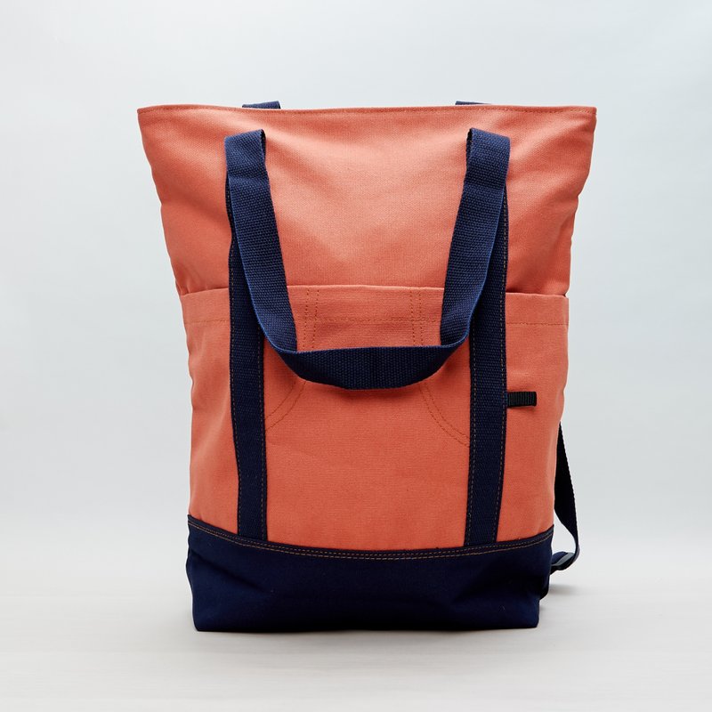 Red Peach Wideside collection - Backpacks - Cotton & Hemp Orange