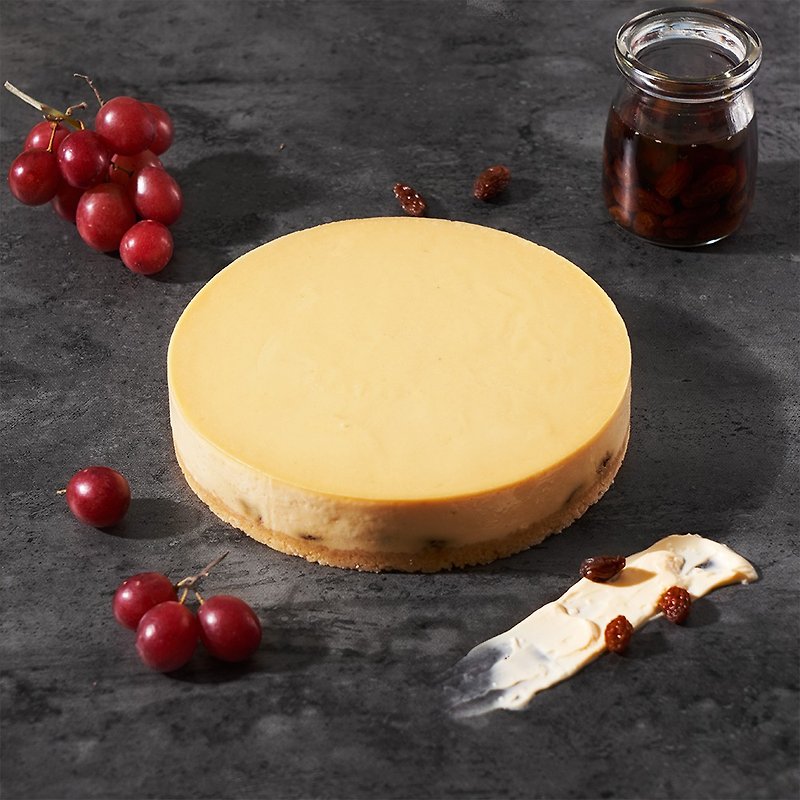 【1%bakery】Replica Rum Grape Cheesecake 6 Inch - Cake & Desserts - Fresh Ingredients Gold
