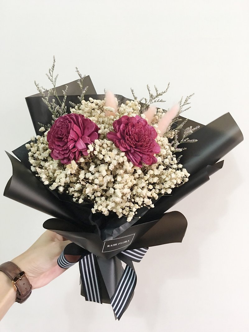 Mysterious personality, bouquet of dried flowers, bouquet of stars - ช่อดอกไม้แห้ง - พืช/ดอกไม้ 