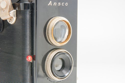 廃盤のアンティークカメラ1950年代AnscoRediflex Camera f16 B