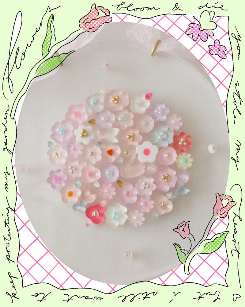 牆面飾品: my pink - 壁貼/牆壁裝飾 - 壓克力 多色