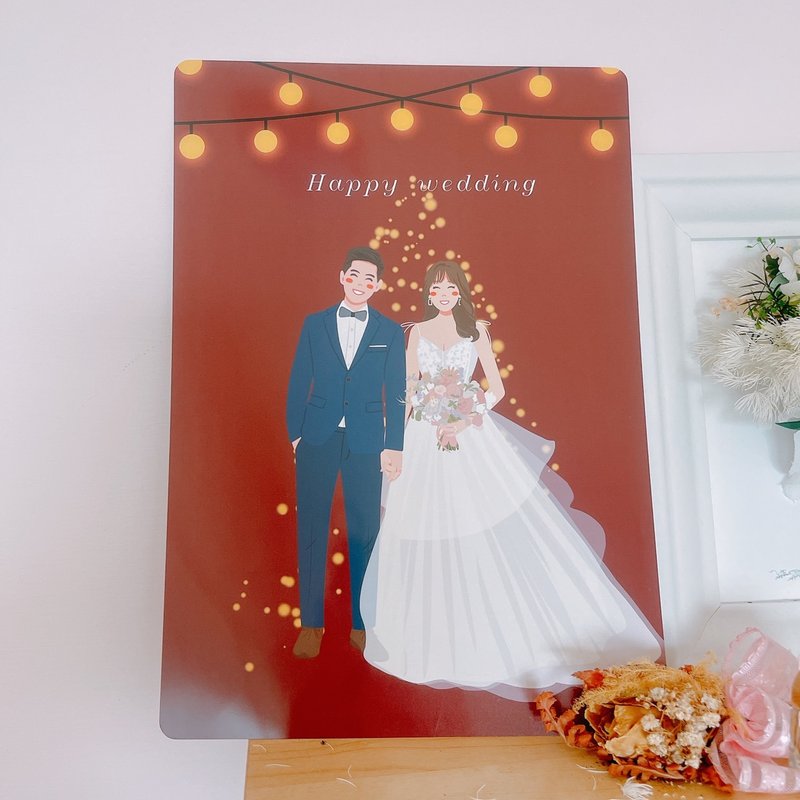 愛妻守則 闖關遊戲 愛的宣言 婚禮迎娶遊戲 愛妻宣言 - 結婚書約 - 紙 白色